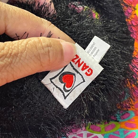 Webkinz Black Gorilla HM040 No Code Stuffed Plush Animal Pet - Picture 3 of 5